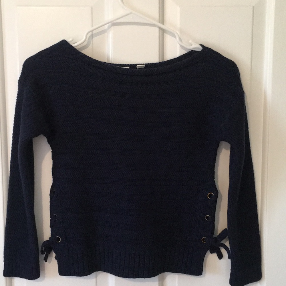 Gap Kids Navy Boatneck Sweater